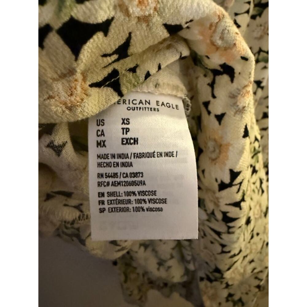 Floral American Eagle Dress Size XSmall - Picture 5 of 7